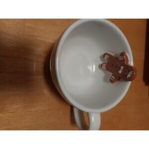 Wondershop "Gingerbread Man" Christmas White Ceramic Coffee Mug